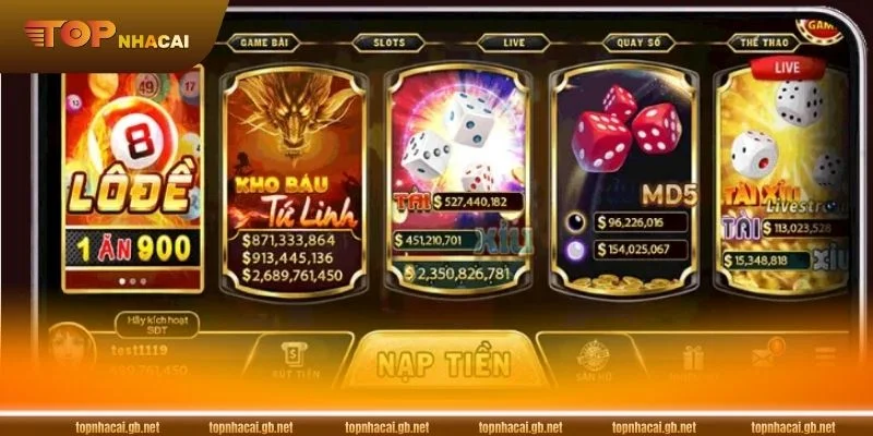 Kho game đỉnh cao chỉ có tại cổng game uy tín.